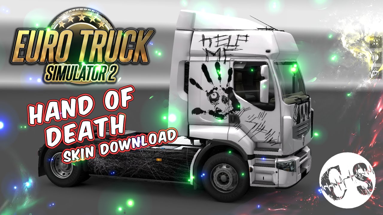 [DOWNLOAD] ETS 2 Renault Premium Skin Hand Of Death YouTube