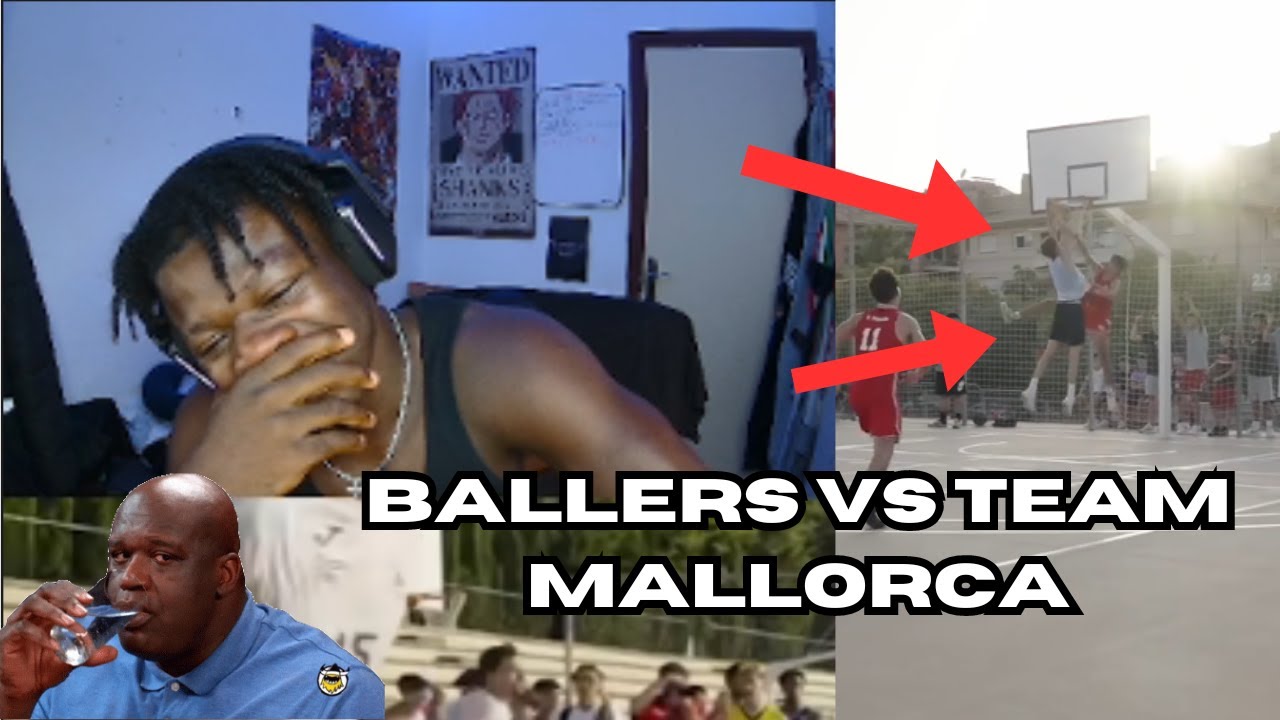 Jay reaccionando al partido de ballers vs mallorca