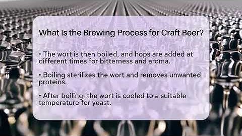 What Is the Brewing Process for Craft Beer? | The Pint Guy
