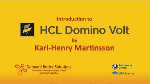 Introduction to HCL Volt