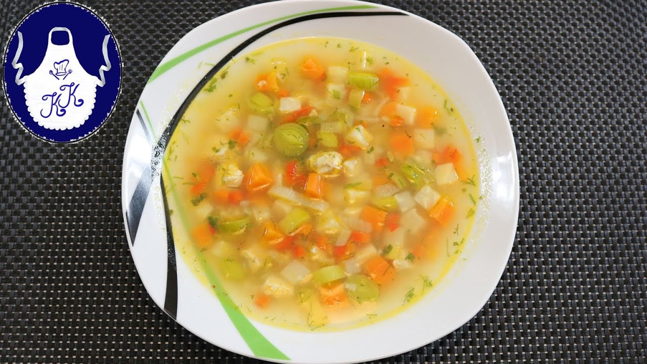 Leichte Gemüse Suppe mit Bulgur - YouTube