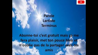 Lartiste Terminus (Parole/Lyrics)