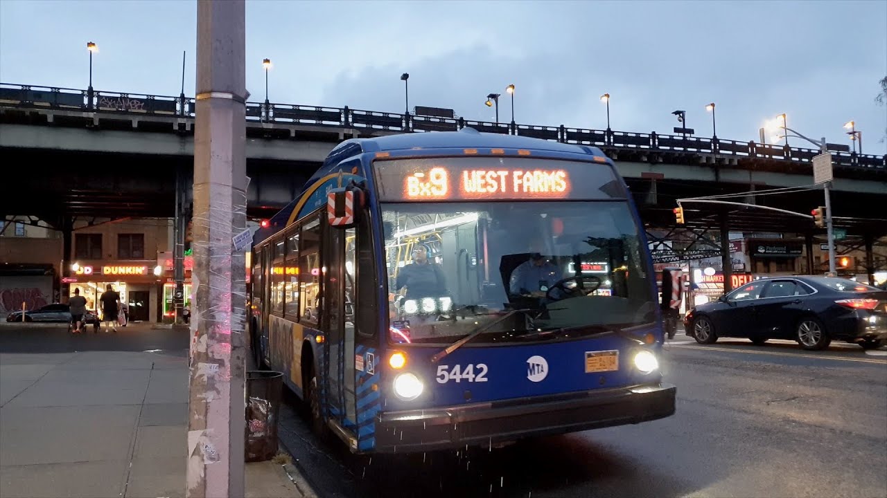 MTA New York City Bus 2016 Nova Bus LFS Articulated 5442 On The Bx9 MTA New York City Bus 2016 Nova Bus LFS Articulated 5442 On The Bx9