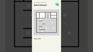 One Dot, One Symmetric Region | Spiral Galaxies #Shorts
