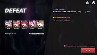 GrandChase Guild boss Rank 12 Dark Gardo(Green) Elesis S Descent