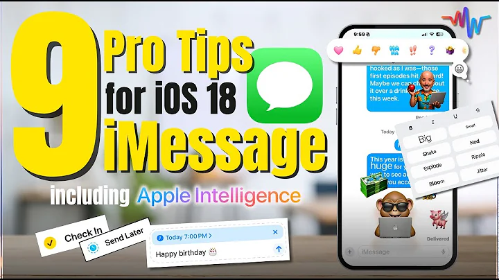 iOS 18 iMessage Tricks || Elevate Your Messaging Game