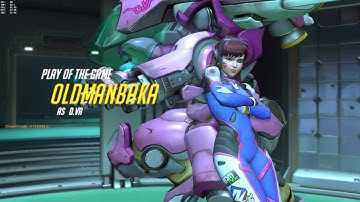 Overwatch Beta - Play of The Game - Multi-kill with D.Va