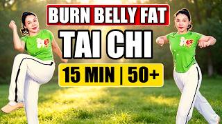Caminata de Tai Chi Suave 15 Min: Quema Grasa Abdominal y Siéntete 10 Años Más Joven [Mayores de 50]
