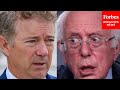 'Uncomfortable And Unusual': Rand Paul And Bernie Sanders Find Rare Moment Of Agreement