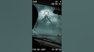Lost Footage: The Alien Tripods 👽📹(AI)       #waroftheworlds #alien #creepy #horrorfilms #scary