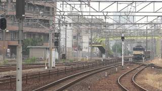 【HD】EF64-1014 専用貨物列車(5780レ赤ホキ列車) JR東海道本線 熱田駅