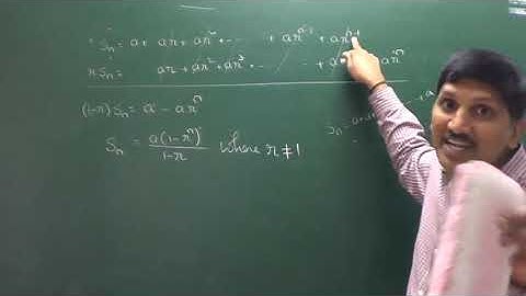 Geometric progression-1