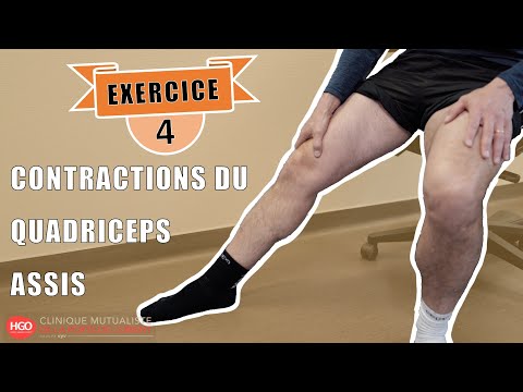 Vidéo: Activité électromyographique Du Muscle Quadriceps Pendant La Position Assise Debout Chez Les Patients Atteints D'arthrose Unilatérale Du Genou