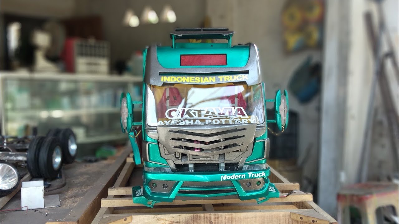  Miniatur  truk  kayu  YouTube