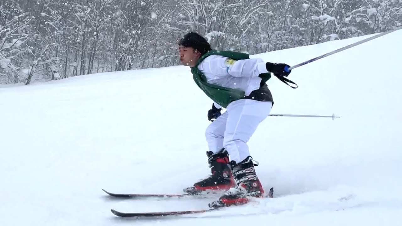 スキー場に現れたリヴァイ YouTube