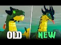 Palus old vs new comparison in dragon adventures