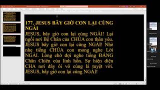 1078. TLCVN - Cầu nguyện ĐNNC. CHÚA nhật đội Đặc nhiệm, gia đình hôn nhân, cơ nghiệp - 18.12.2022