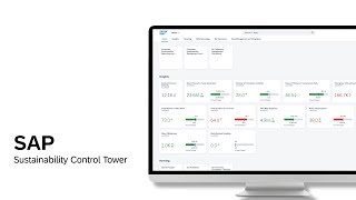 SAP Sustainability Control Tower - ESG Platform