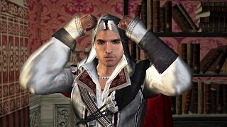 ezio gets his robes in 3rd person [assassin's creed 2]