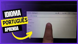 IDIOMA PORTUGUÊS NA  CENTRAL MULTIMÍDIA ANDROID DA CHINA #multimidia #som #aprender