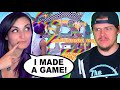 I Tried PRANKING My Husband By Pretending I Made My Own Video Game!