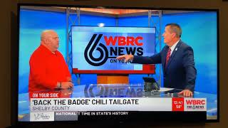 Back the Badge Chili Tailgate - Fox 6 News Spot