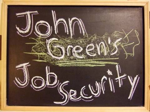 John Green's Job Security - Dan Brown's video response to a John Green (of vlogbrothers) video, about Google making people less reliant on memory.