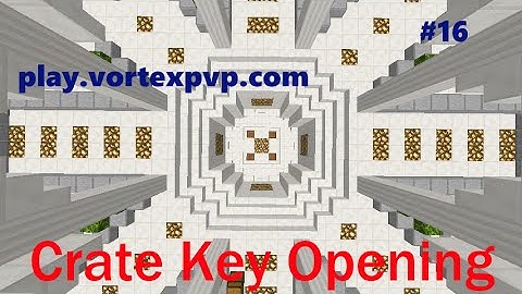 Minecraft VortexPvP Op Prison| Crate key opening EP 16!