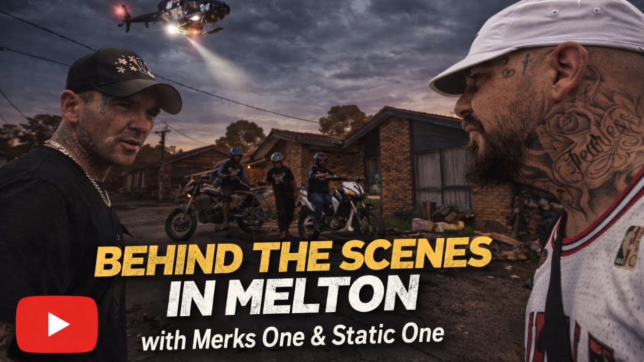 Behind the scenes in Melton Got Real 👀 | Merks One & Static One - YouTube