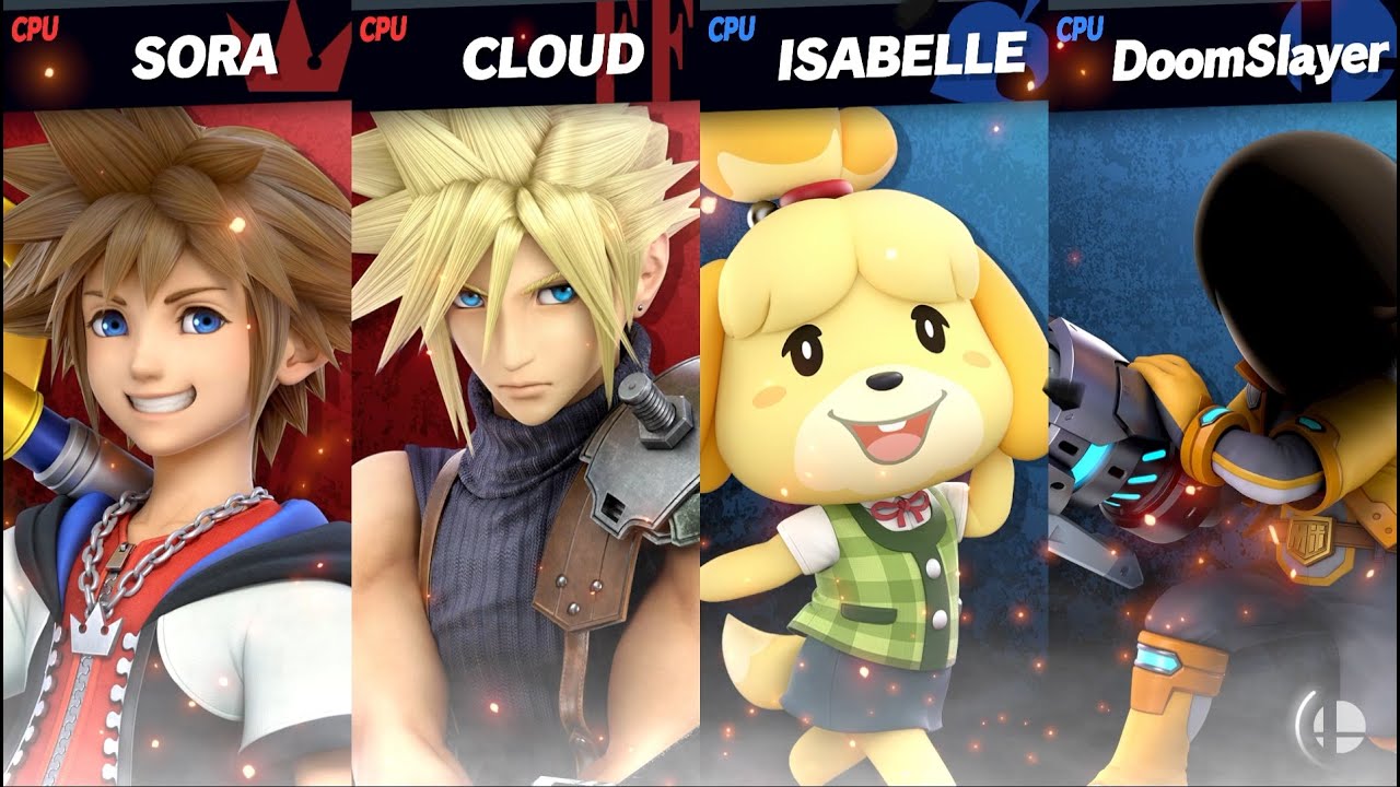 Ultimate - Sora & Cloud vs Isabelle & Doom Slayer - YouTube.