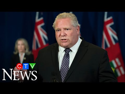 Ford says he's been 'taking bullets' for unions on long-term care homes