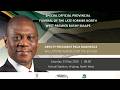 Deputy President Delivers The Eulogy At The Funeral Of Former North West Premier Bushy Maape 
