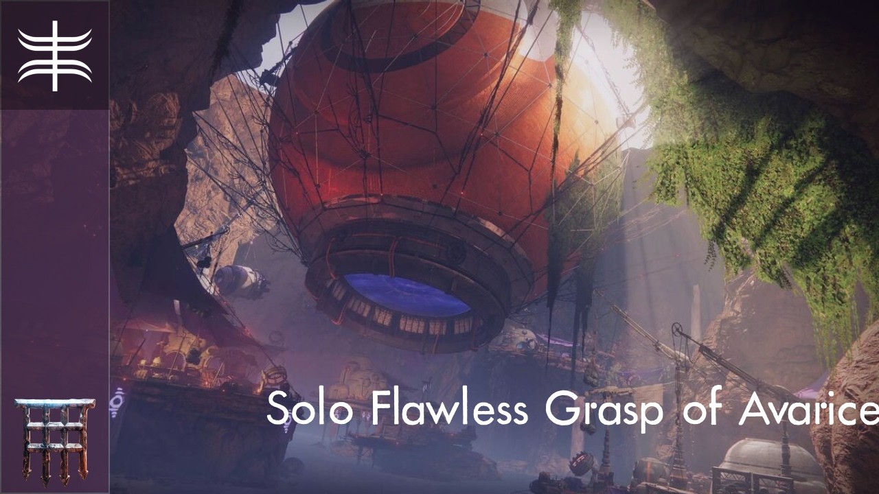 Solo Flawless Grasp of Avarice in 18 minutes, Renegades