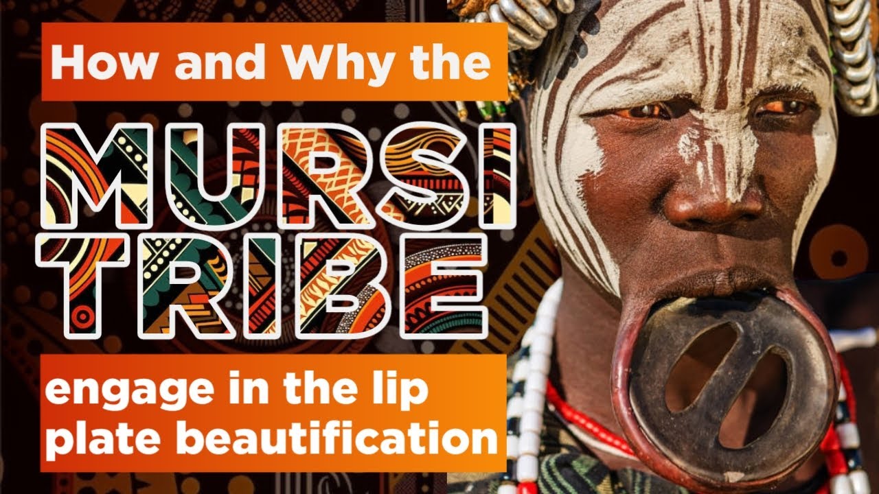 How and Why The Mursi Tribe Engage In Lip Plate Beautification YouTube