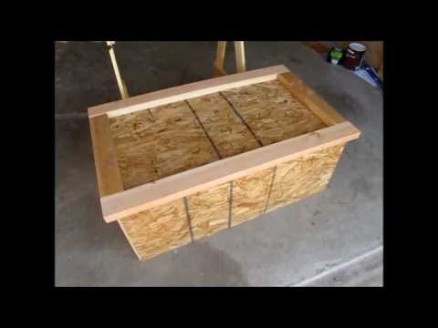 How To Build a Wooden Compost Bin for under $30 - YouTube