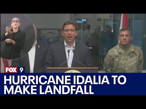 Hurricane Idalia expected to make landfall Tuesday night