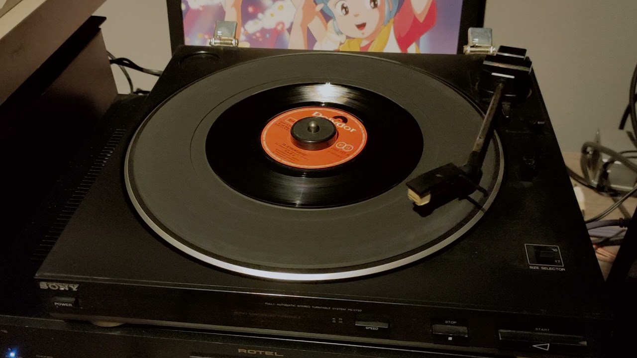 Sony PS-V702 giradischi automatico turntable vintage hifi test 45