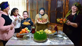 90 Years Old Grandma and Her Family! Various Recipes We Cook Together In Our Village