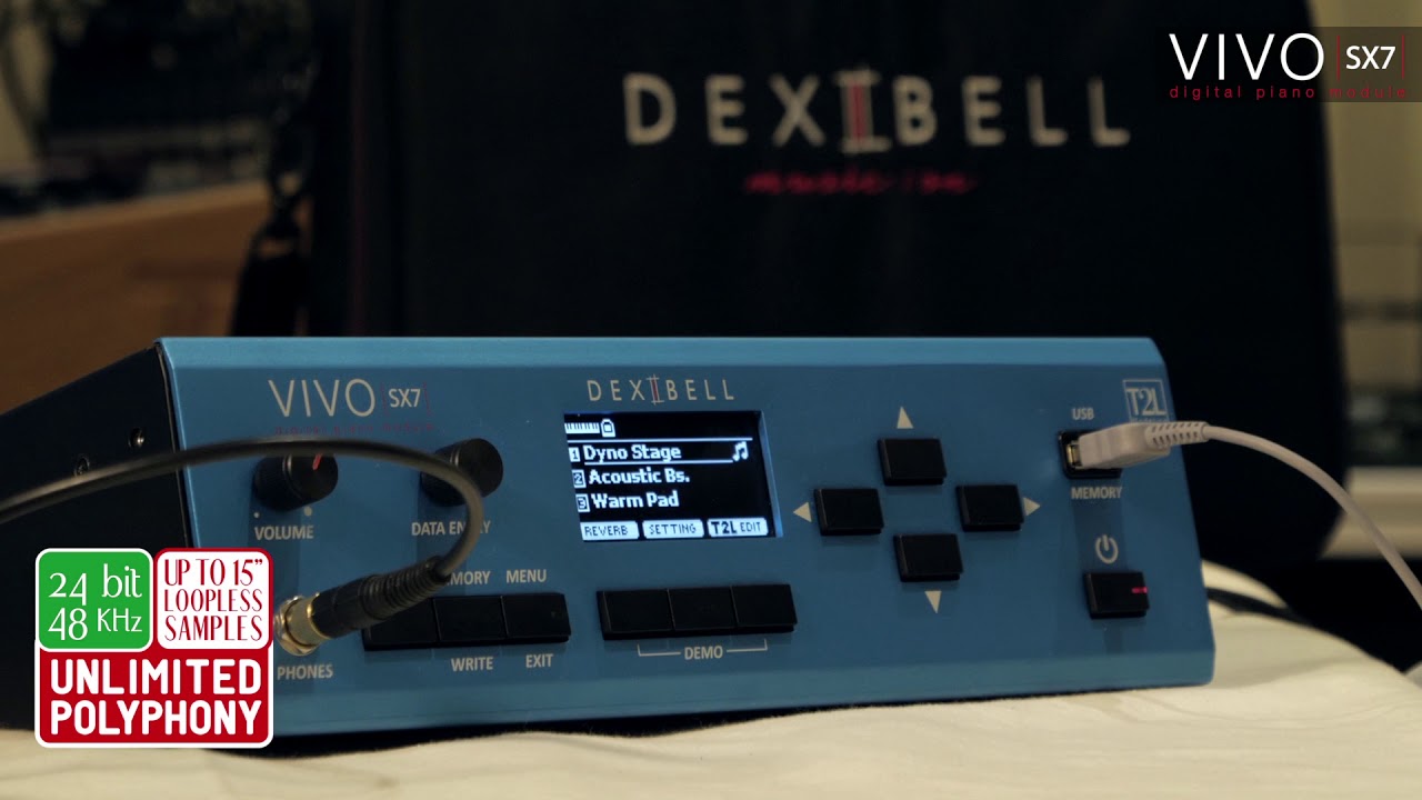 DEXIBELL VIVO SX7 (official video) - YouTube