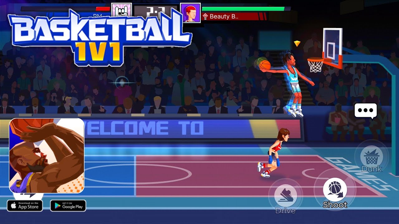Basketball 1v1 - Gameplay Aquarius Game