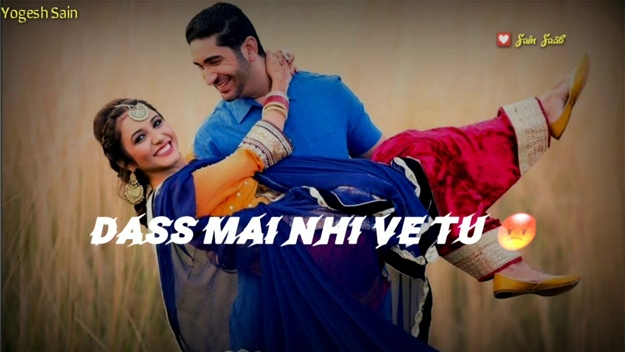 😍GF😍 ️LOVE ️new Punjabi song whatsapp status video