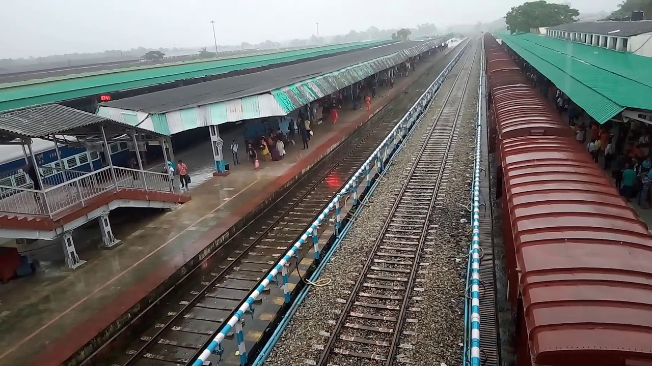 Exclusive from New Coochbehar Railway station due to heavy rain flood in,Assam and all train late by