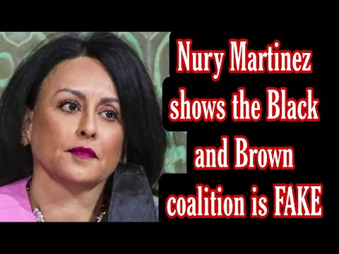 Nury Martinez shows the Black and Brown coalition is FAKE