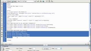 HTML Tutorial Menu Lists Training Lesson 13.6