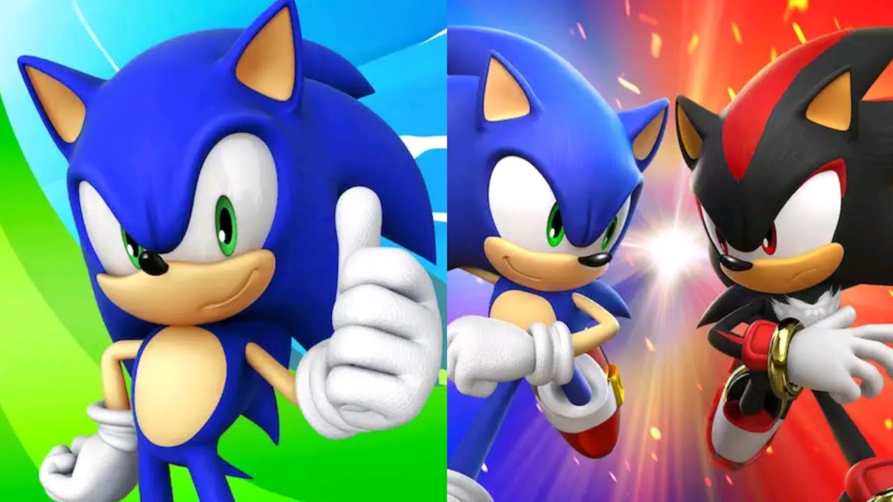 Sonic Dash VS Sonic Forces Gameplay IOS Android - YouTube