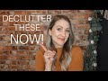 14 Easy Things To Declutter Now! What To Declutter Before 2021. Messy Minimalist! Lara Joanna Jarvis