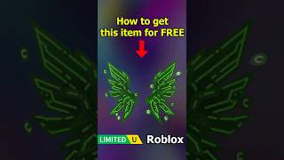 FREE UGC LIMITED - HOW TO GET UGC Крылья Спасибо in Mir Spasibo #roblox #freeugc #ugc