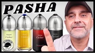 CARTIER PASHA DE CARTIER FRAGRANCES REVIEW | PASHA DE CARTIER EDT, PARFUM, EDITION NOIRE, SPORT