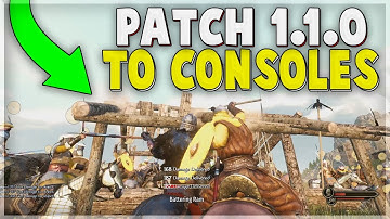 When Patch 1.1.0 Will Come To Consoles (Bannerlord) Alley & Raiding Update