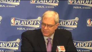 Lakers Coach Phil Jackson on 111-103 Game 2 win over Utah Jazz